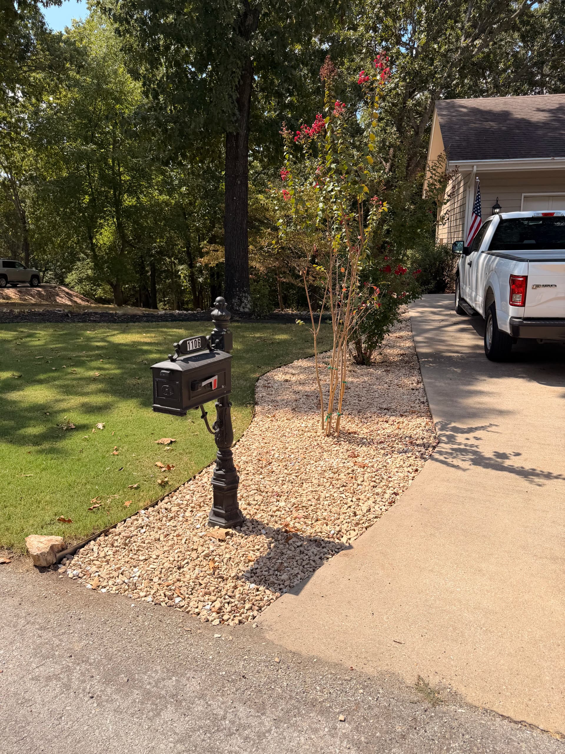 Gallery photos for Flagstone Path, Fire Pit, and Full Yard Overhaul Done Right: Image #9