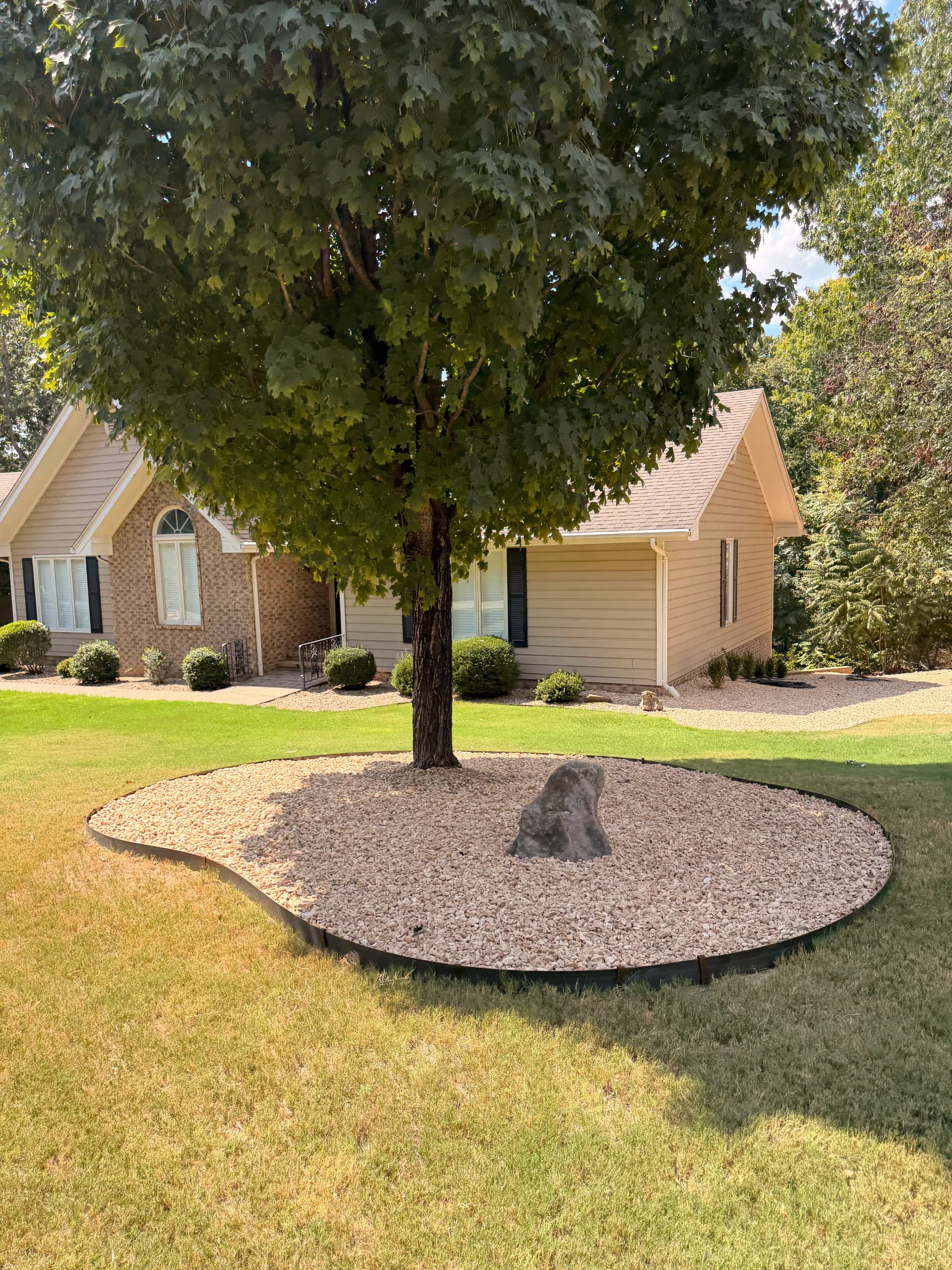 Gallery photos for Flagstone Path, Fire Pit, and Full Yard Overhaul Done Right: Image #8