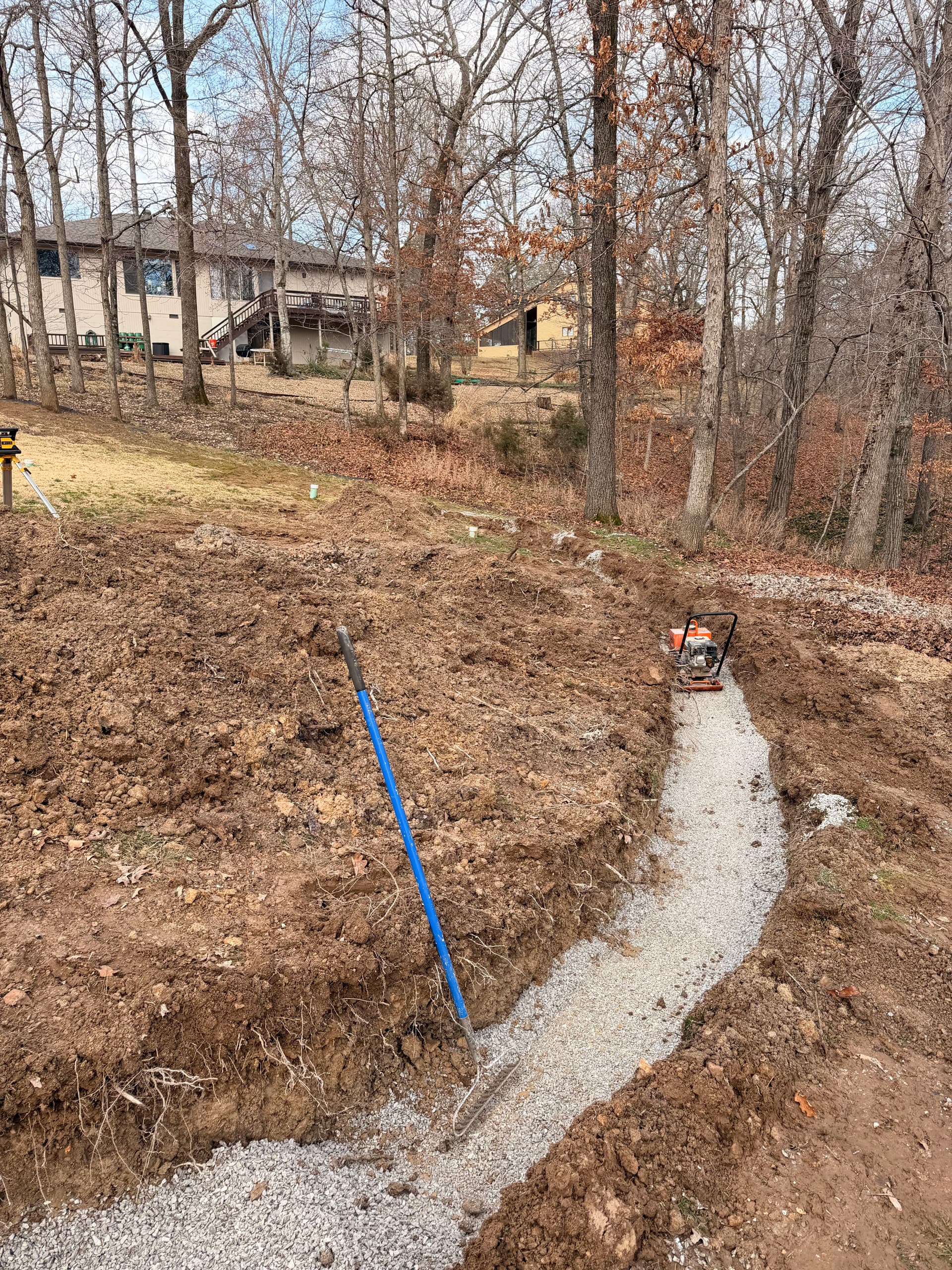 Gallery photos for Complete Landscape Transformation with Retaining Wall and New Rock Features: Image #3