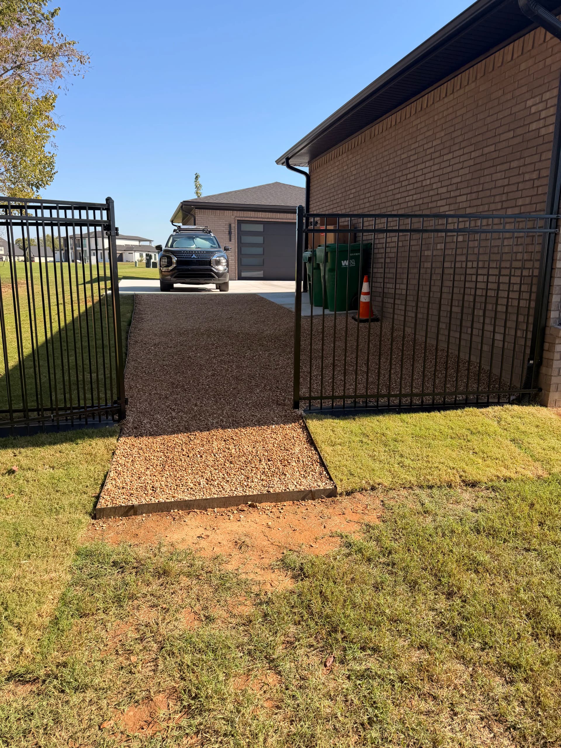 Gallery photos for River Rock Walkway and Gravel Yard Fix That Actually Works: Image #4